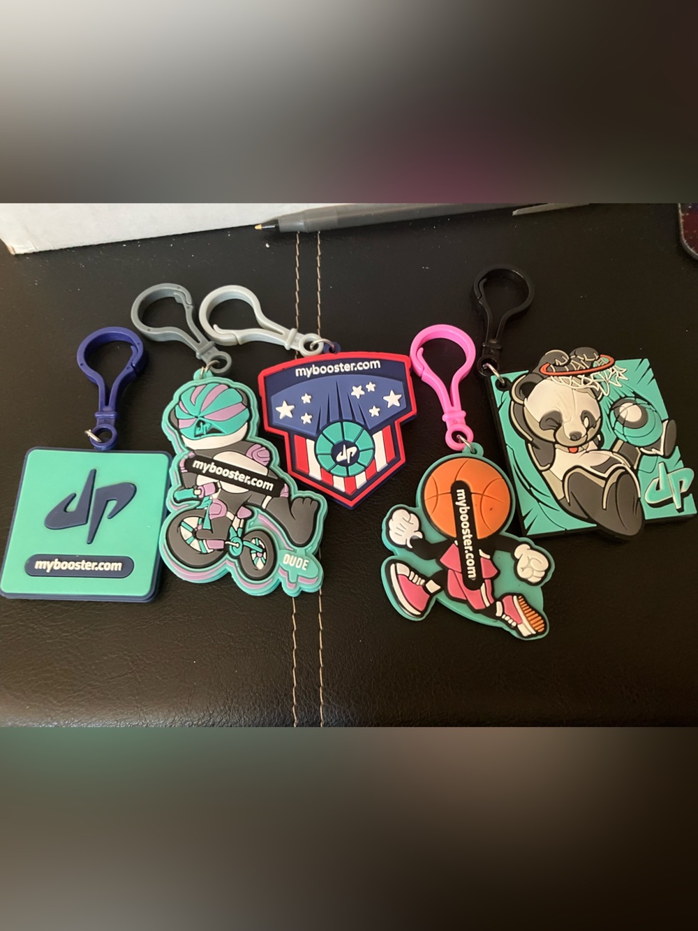 Dude Perfect Keychains new in package of 5 count
